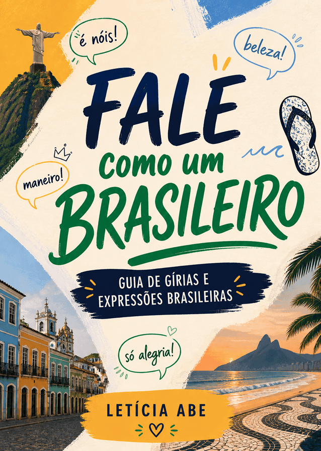 Mockup do ebook Fale como um brasileiro